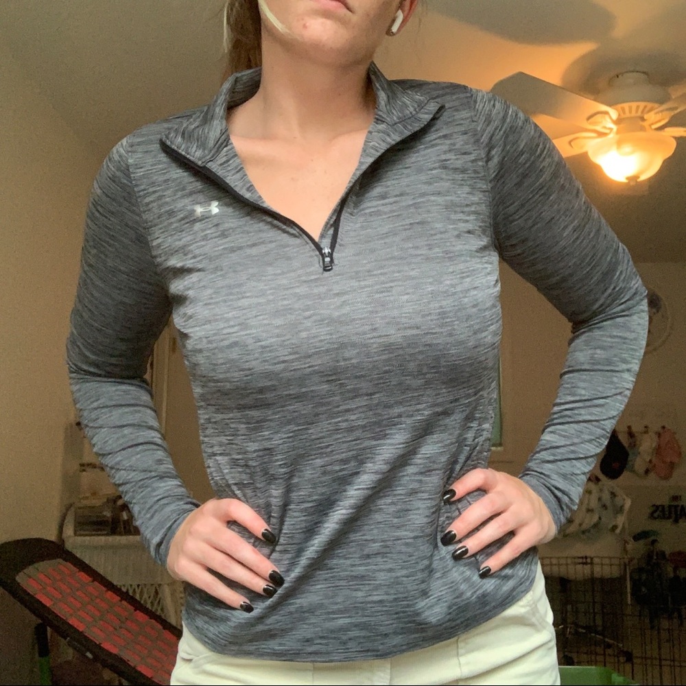UA Quarter Zip Athletic Top